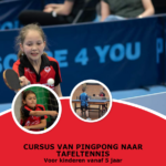 Tafeltenniscursus in Leimuiden start in najaar