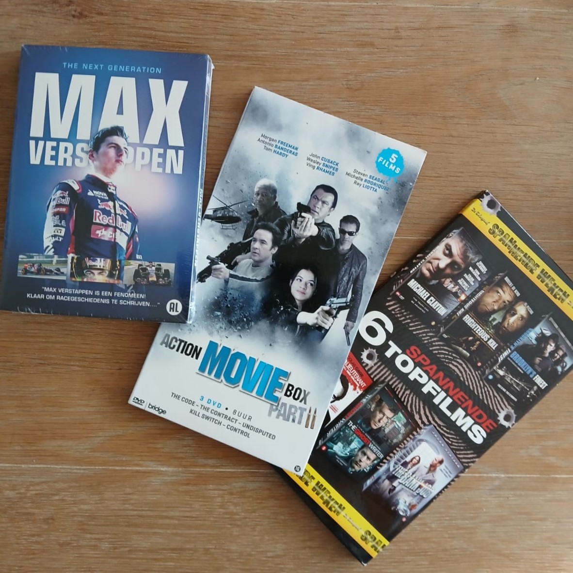 DVD's met 11 films